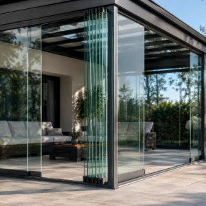 Glasschiebewände